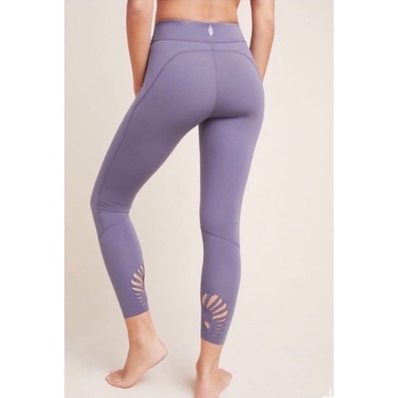 Free People Pants - FREE PEOPLE MOVEMENT OVER THE MOON LEGGINGS TIGHTS YOGA HIGH RISE ANKLE LENGTH M